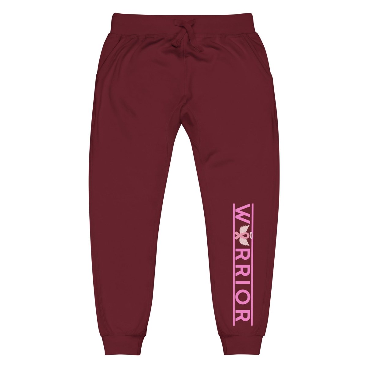 Customizable Ribbon/Color Warrior Fleece Joggers - JohnVsGBMMaroonXS