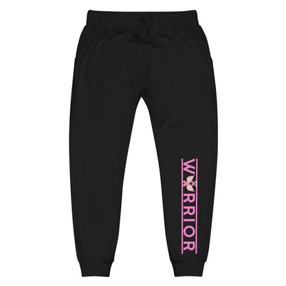 Customizable Ribbon/Color Warrior Fleece Joggers - JohnVsGBMBlackXS