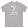 Customizable Survivor Years Tee - JohnVsGBMSport GreyS