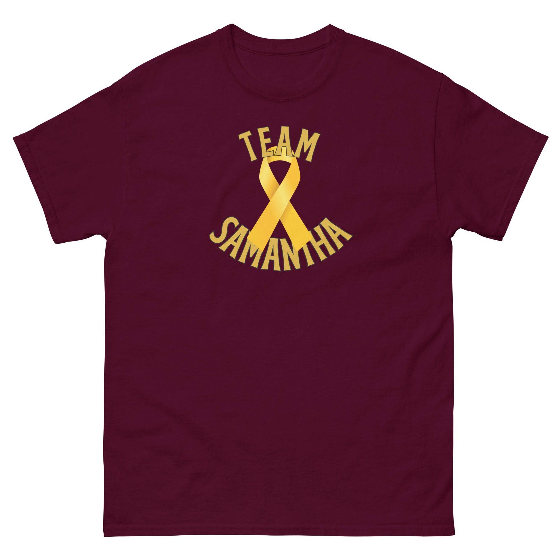 Customizable Team Ribbon Tee - JohnVsGBMMaroonS