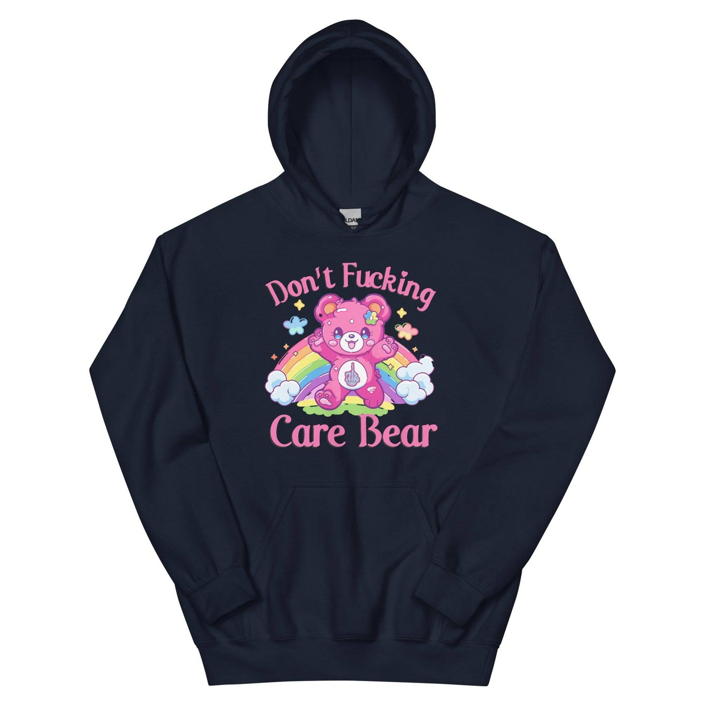 Dont Care Bear Hoodie - JohnVsGBMNavyS