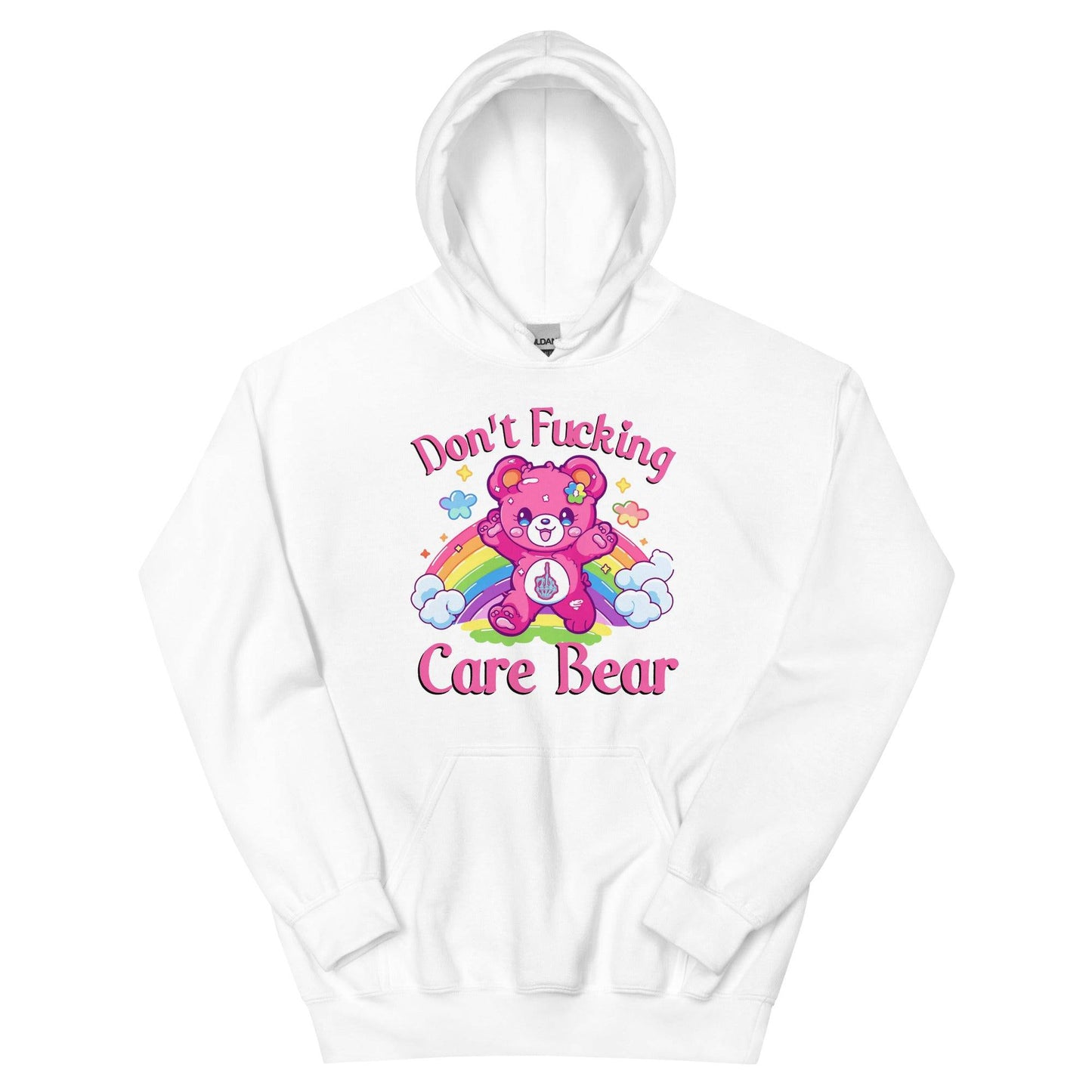 Dont Care Bear Hoodie - JohnVsGBMWhiteS