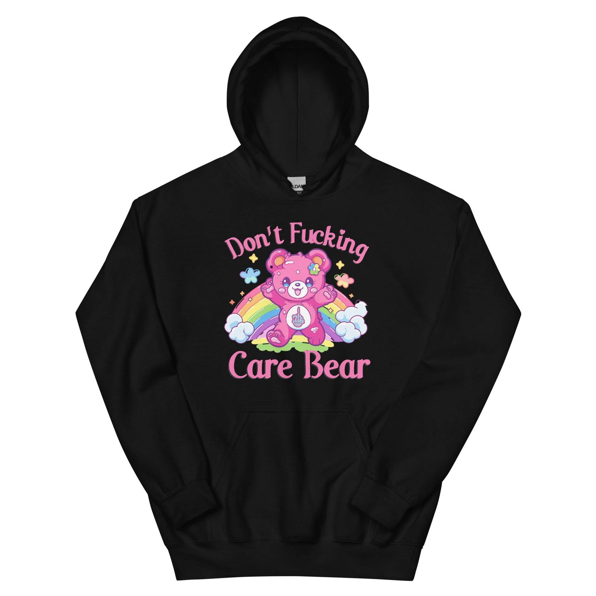 Dont Care Bear Hoodie - JohnVsGBMBlackS