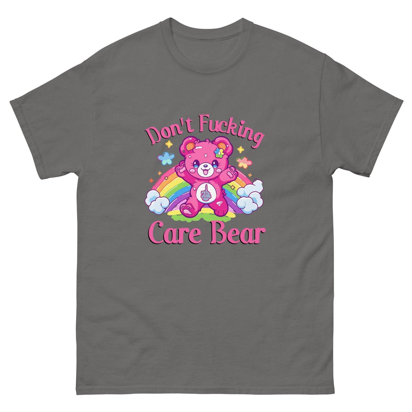 Don't Care Bear Tee - JohnVsGBMCharcoalS