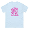 Even Baddies Get Saddies Pink Tee - JohnVsGBMLight BlueS