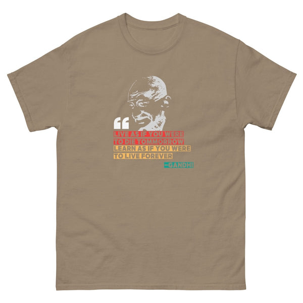 Gandhi Quote Tee - JohnVsGBMBrown SavanaS