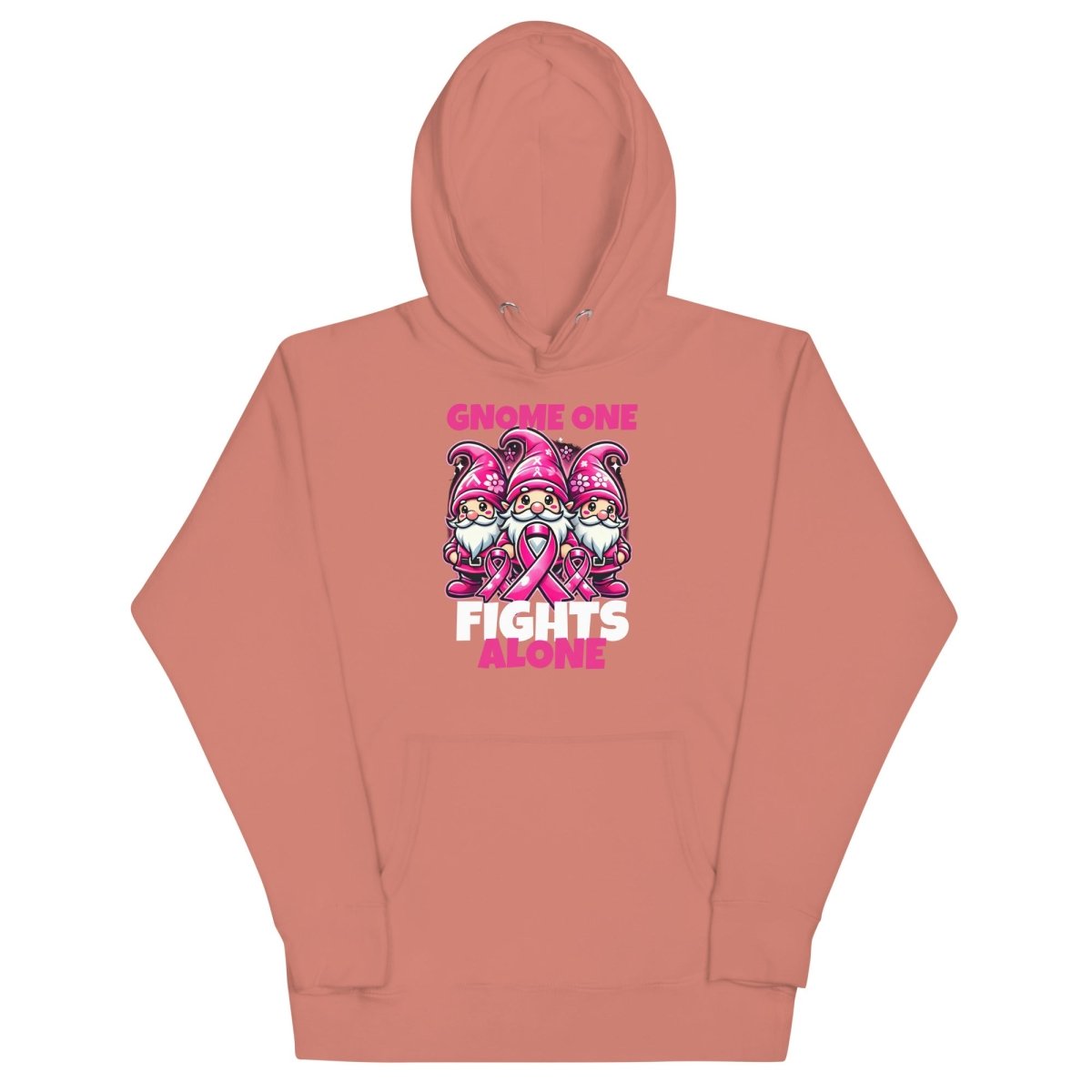 Gnome One Fights Hoodie - JohnVsGBMDusty RoseS