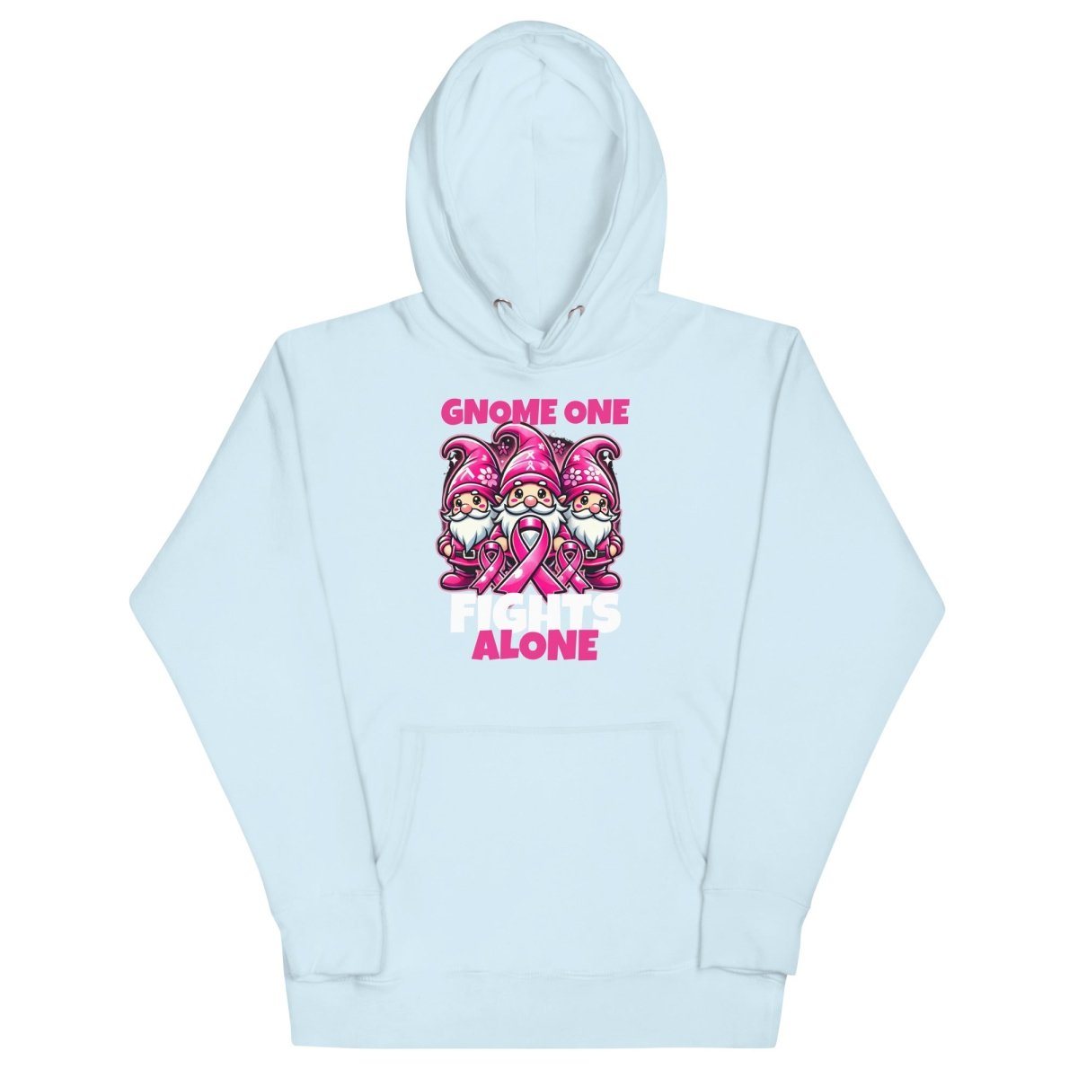 Gnome One Fights Hoodie - JohnVsGBMSky BlueS