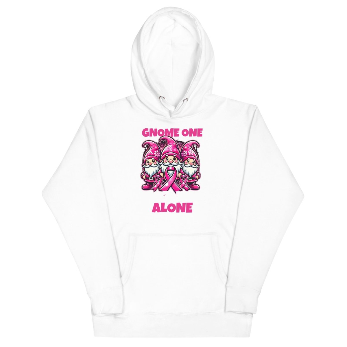 Gnome One Fights Hoodie - JohnVsGBMWhiteS