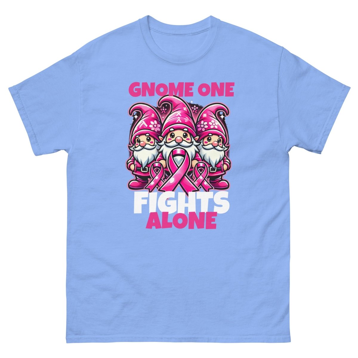 Gnome One Fights Tee - JohnVsGBMCarolina BlueS