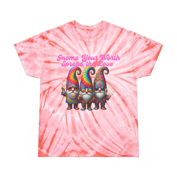 Gnome Your Worth Tie - Dye Tee - JohnVsGBMCoralS