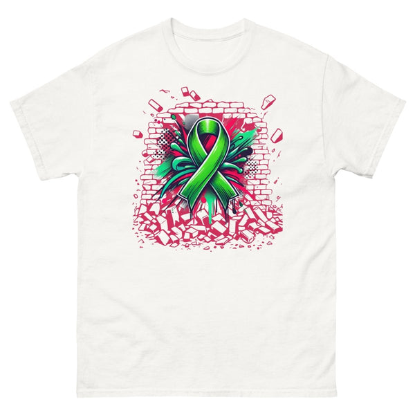 Green Graffiti Ribbon Tee - JohnVsGBMWhiteS