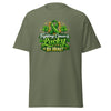 Green Irish Cancer Tee - JohnVsGBMMilitary GreenS