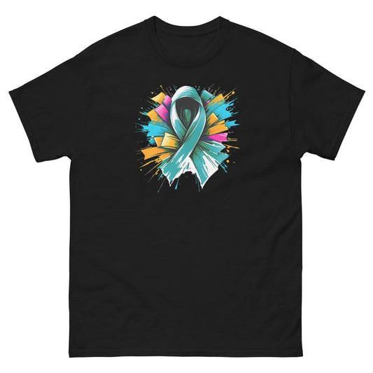 Green Ribbon Graffiti Tee - JohnVsGBMBlackS