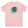 Green Ribbon Graffiti Tee - JohnVsGBMLight PinkS