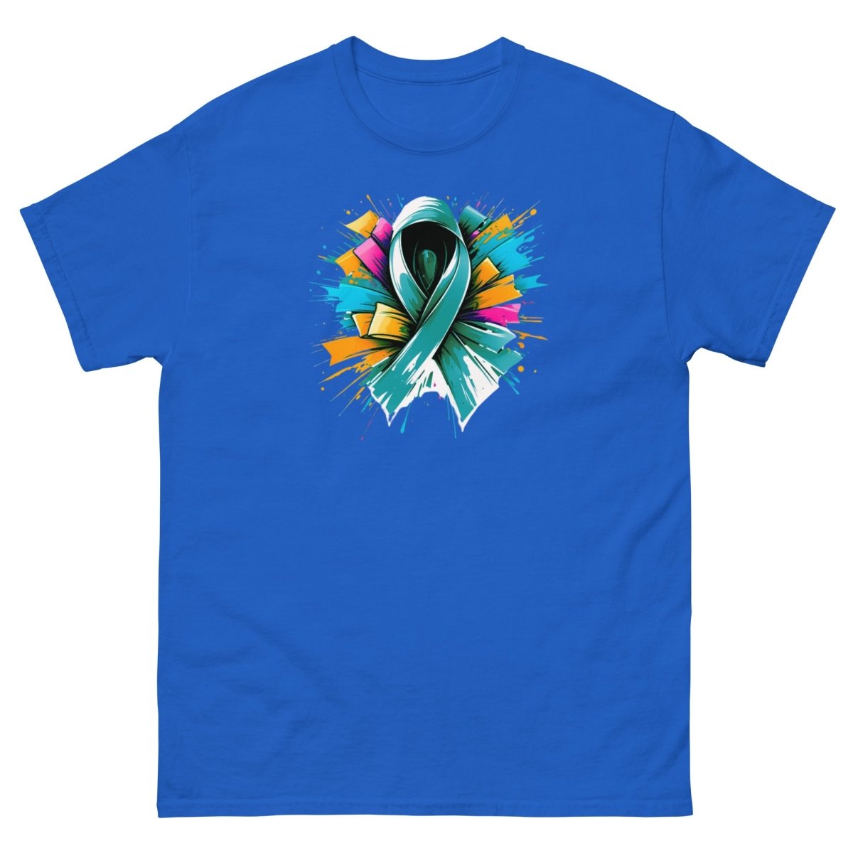 Green Ribbon Graffiti Tee - JohnVsGBMRoyalS