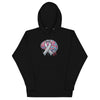 Grey Brain Ribbon Graffiti Hoodie - JohnVsGBMBlackS