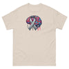 Grey Brain Ribbon Graffiti Tee - JohnVsGBMNaturalS