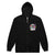 Grey Paint Blotch Ribbon Graffiti Zip Up Hoodie - JohnVsGBMBlackS