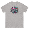 Grey Tones Ribbon Graffiti Tee - JohnVsGBMSport GreyS