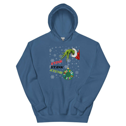 Grinch Cancer Hoodie - JohnVsGBMIndigo BlueS