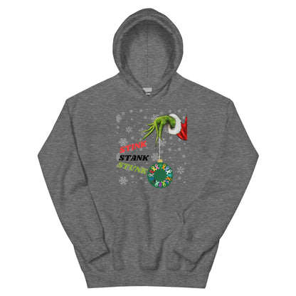 Grinch Cancer Hoodie - JohnVsGBMGraphite HeatherS