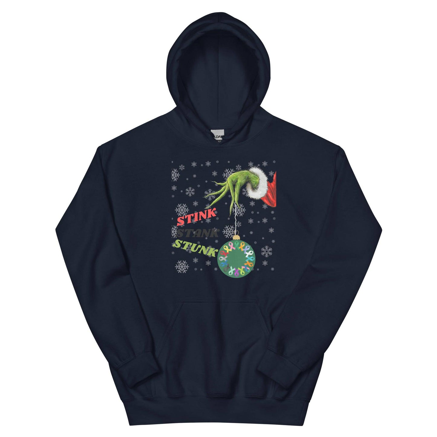 Grinch Cancer Hoodie - JohnVsGBMNavyS