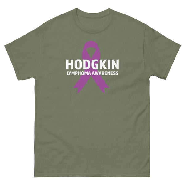 Hodgkin's Lymphoma Awareness Tee - JohnVsGBMMilitary GreenS