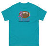 Hodgkin's Lymphoma Brn Tackle Tee - JohnVsGBMTropical BlueS