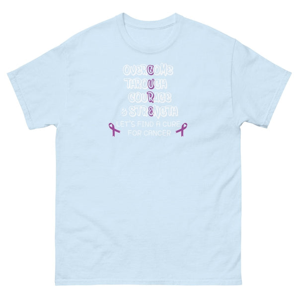 Hodgkin's Lymphoma Cure Tee - JohnVsGBMLight BlueS