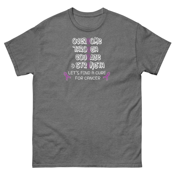 Hodgkin's Lymphoma Cure Tee - JohnVsGBMGraphite HeatherS