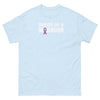 Hodgkin's Lymphoma Daddy Tee - JohnVsGBMLight BlueS