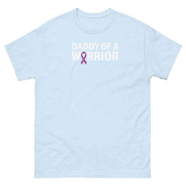 Hodgkin's Lymphoma Daddy Tee - JohnVsGBMLight BlueS