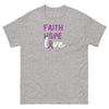 Hodgkin's Lymphoma Faith Tee - JohnVsGBMSport GreyS