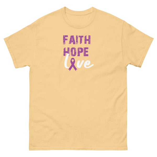 Hodgkin's Lymphoma Faith Tee - JohnVsGBMYellow HazeS