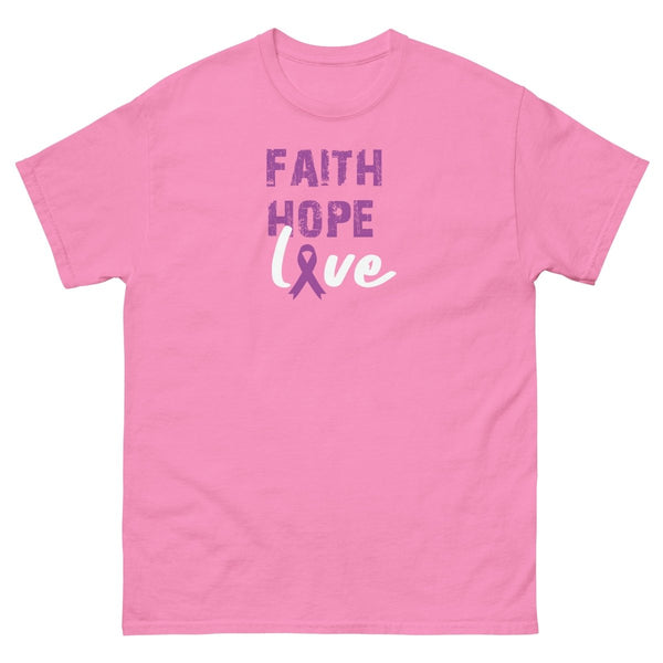 Hodgkin's Lymphoma Faith Tee - JohnVsGBMAzaleaS