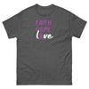 Hodgkin's Lymphoma Faith Tee - JohnVsGBMDark HeatherS