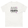 Hodgkin's Lymphoma Family Fight Tee - JohnVsGBMWhiteS