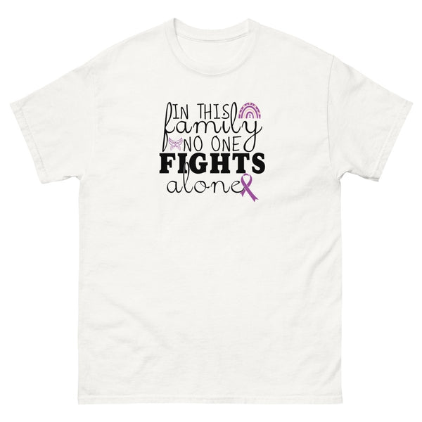 Hodgkin's Lymphoma Family Fight Tee - JohnVsGBMWhiteS