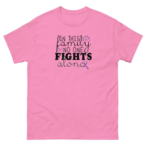 Hodgkin's Lymphoma Family Fight Tee - JohnVsGBMAzaleaS