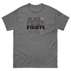 Hodgkin's Lymphoma Family Fight Tee - JohnVsGBMGraphite HeatherS