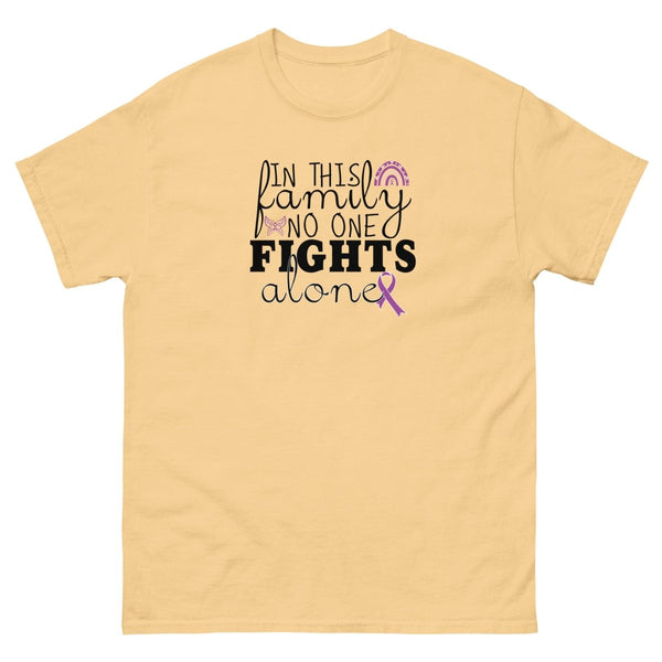 Hodgkin's Lymphoma Family Fight Tee - JohnVsGBMYellow HazeS