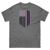 Hodgkin's Lymphoma Fight Flag Tee - JohnVsGBMGraphite HeatherS