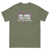 Hodgkin's Lymphoma Heart Tee - JohnVsGBMMilitary GreenS