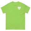 Hodgkin's Lymphoma Heart Tee - JohnVsGBMLimeS