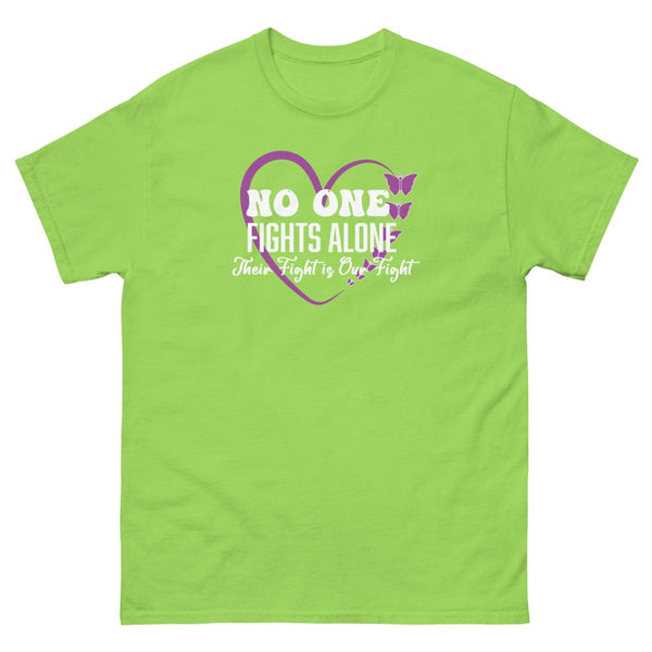 Hodgkin's Lymphoma Heart Tee - JohnVsGBMLimeS