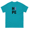 Hodgkin's Lymphoma Hope Tee - JohnVsGBMTropical BlueS