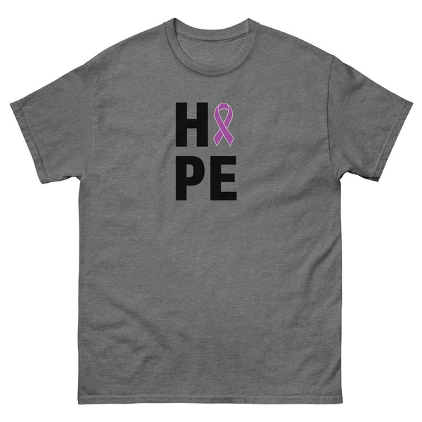 Hodgkin's Lymphoma Hope Tee - JohnVsGBMGraphite HeatherS