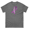 Hodgkin's Lymphoma Lg Ribbon Tee - JohnVsGBMGraphite HeatherS