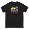 Hodgkin's Lymphoma Peace Tee - JohnVsGBMBlackS